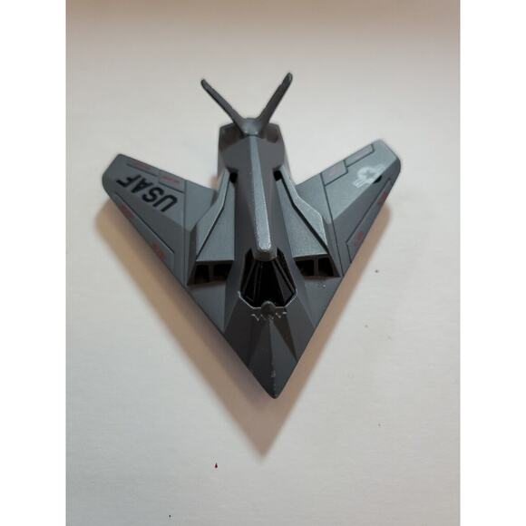 Matchbox Jet Fighter Stealth Airplane F-117A Grey Loose Collectible Toy 1990 - Picture 2 of 7